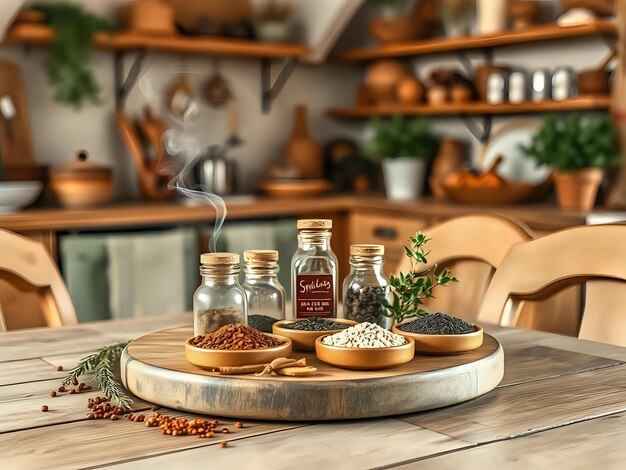 Šálka byliniek a korenín